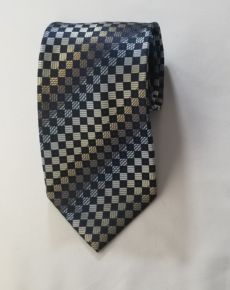 Alexander Julian Colours Silk Tie Mens Necktie